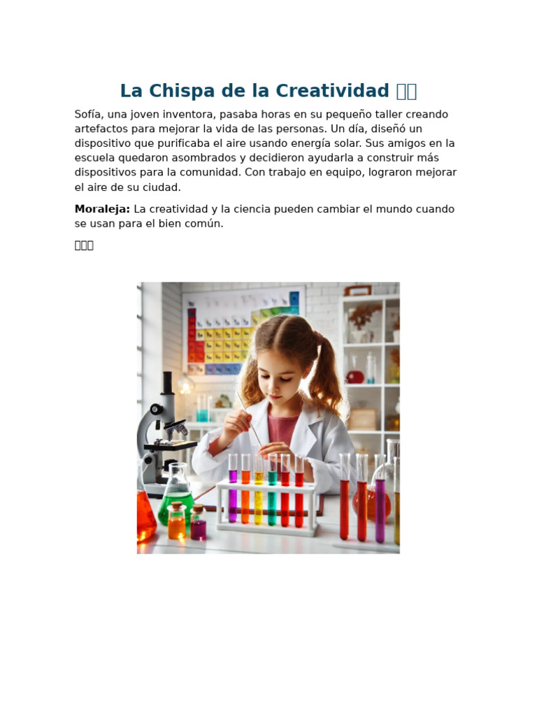 La Chispa De La Creatividad Pdf