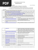 Lovely Professional University, Punjab: Instruction Plan