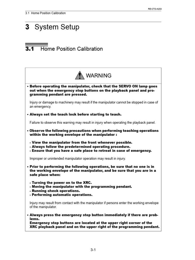 Home Position Calibration Guide | PDF | Computing