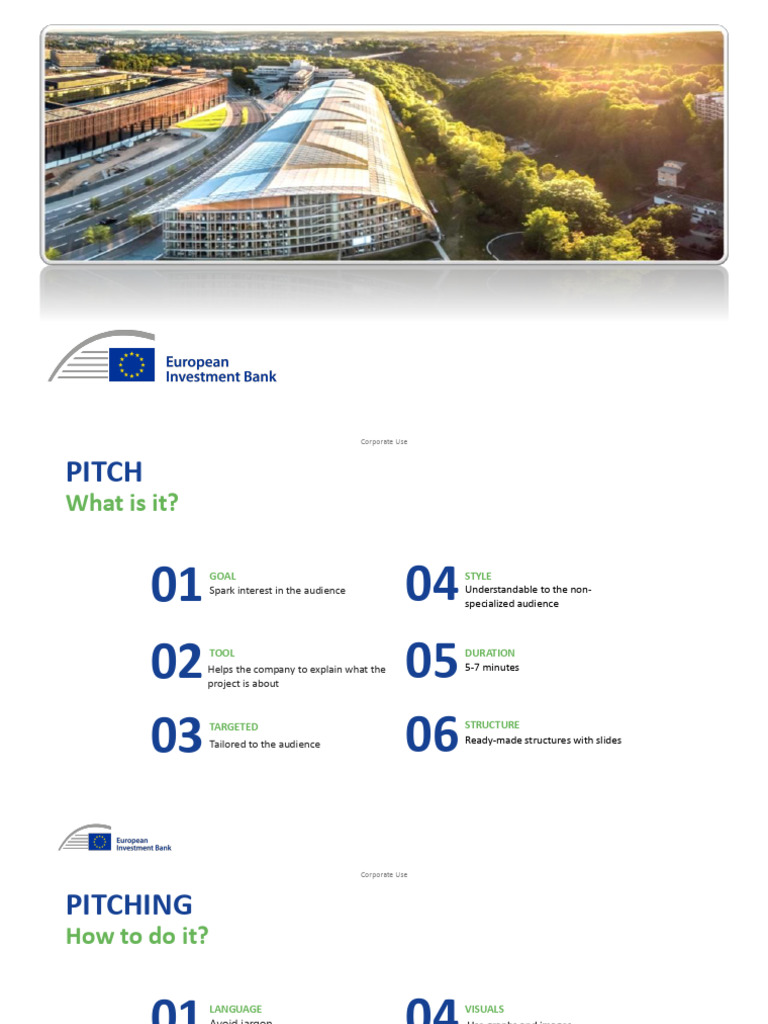 Corporate Pitch Strategy Overview | PDF