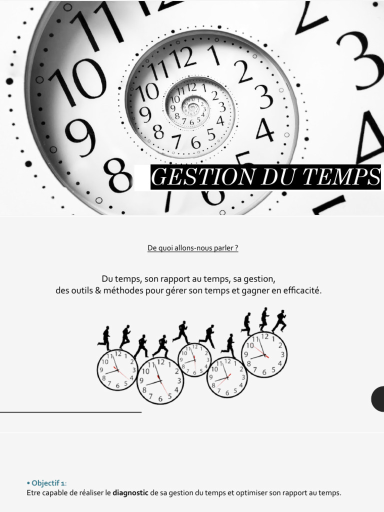Optimisez votre gestion du temps efficacement | PDF | Gestion du temps ...