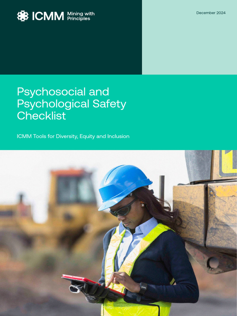 Psychosocial Safety Checklist for Workplaces | PDF | Occupational ...