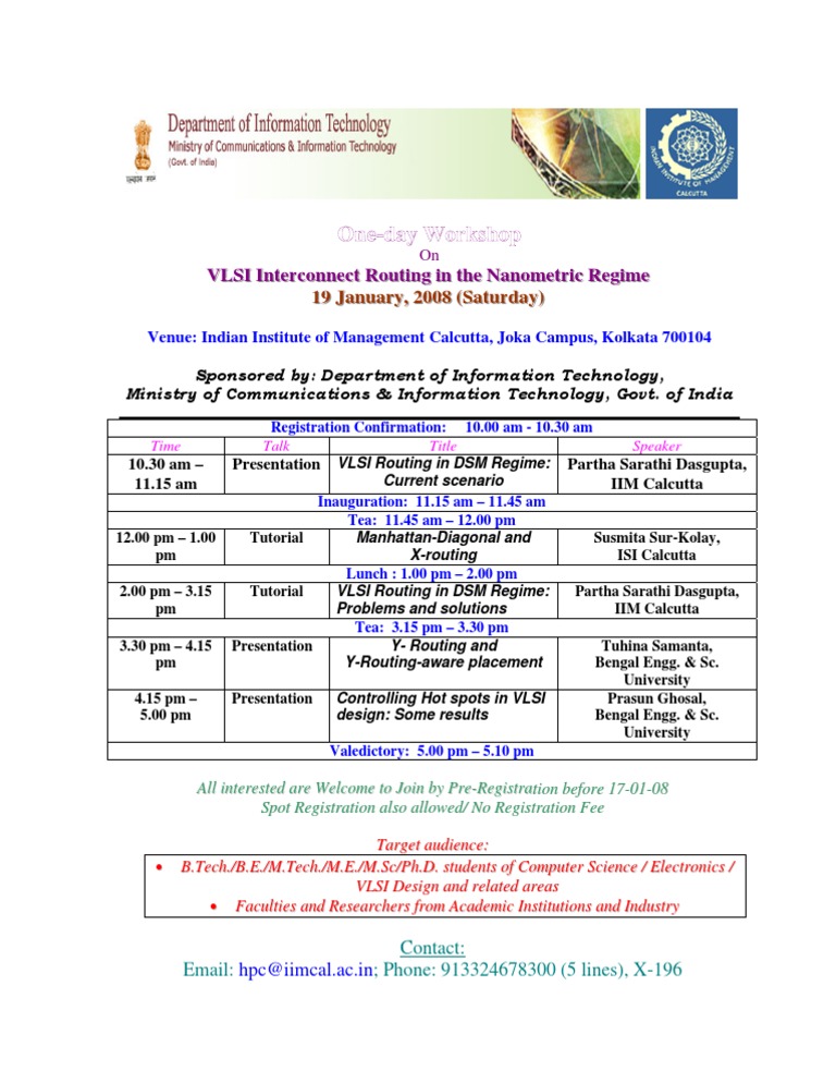 VLSI Routing Workshop | PDF