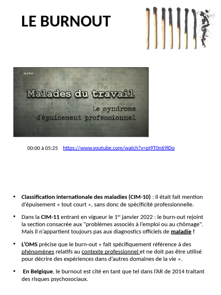 3_dias Chap3 Burnout 2024 | PDF | Syndrome d'épuisement professionnel ...