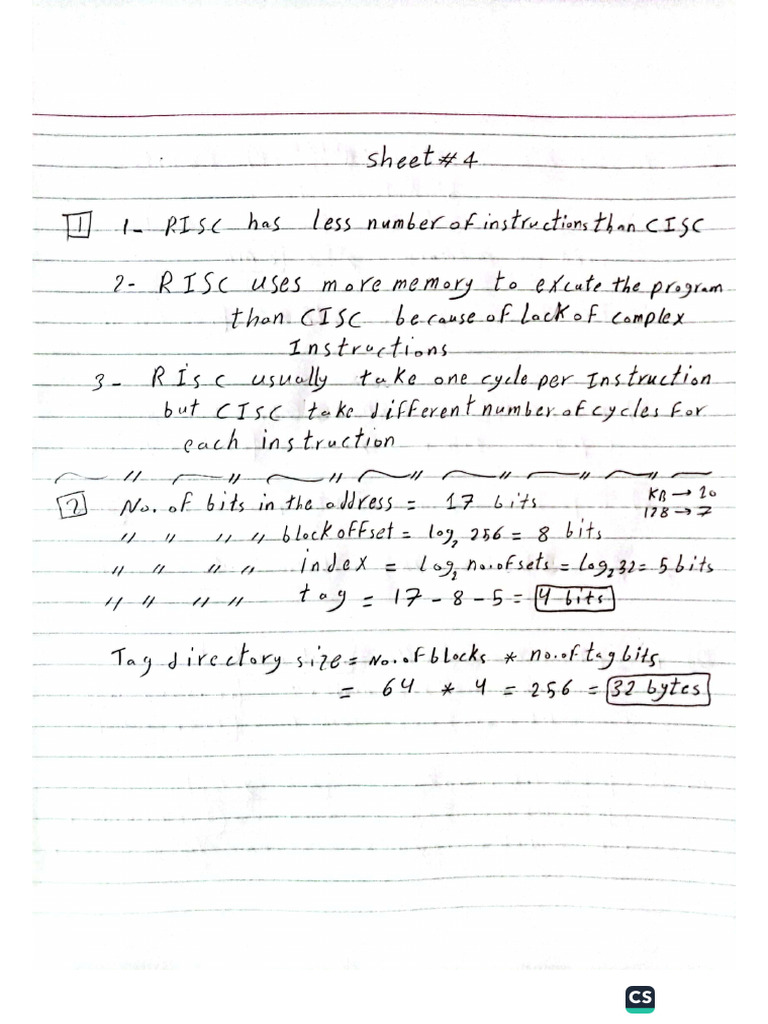 Os Sheet 3 | PDF