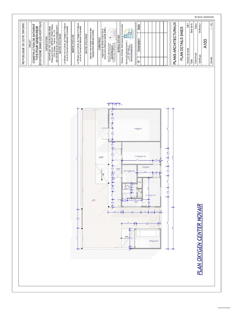 Plan Details Baies Oxygen Center Extra B | PDF