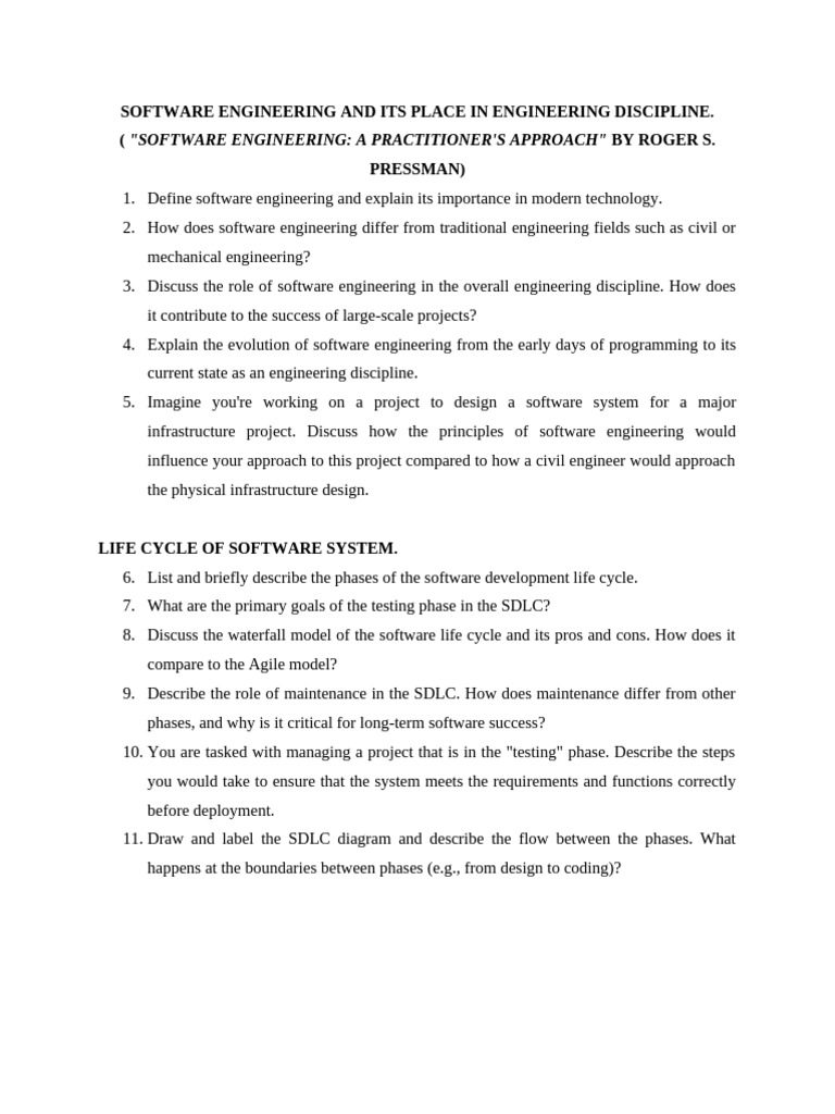 Understanding Software Engineering Fundamentals | PDF | Software ...