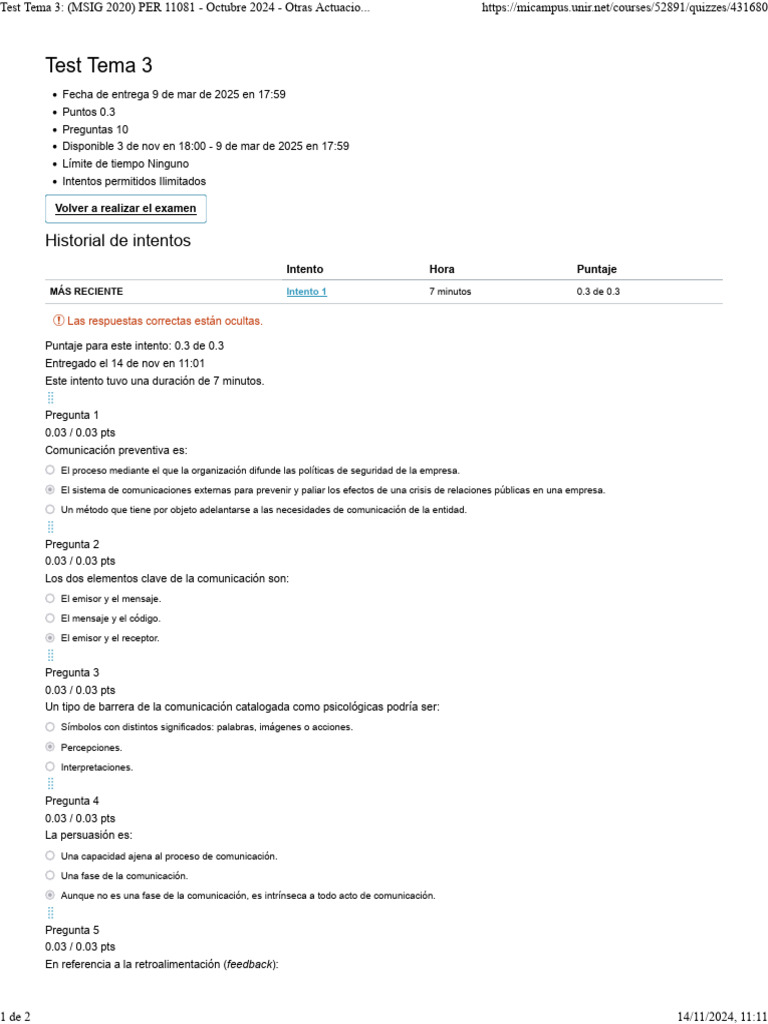 Test Tema 3 | PDF