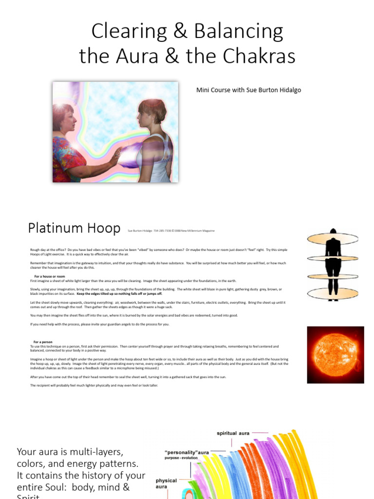 Chakra Alignment and Aura Clearing Guide | PDF | Color | Soul
