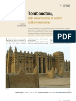 Tombouctou,: Ville Ensorcelante Et Centre Culturel Méconnu