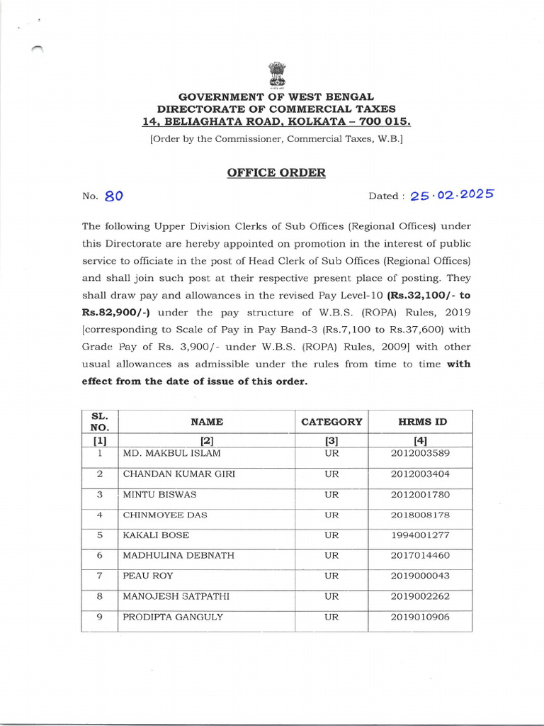 HC Order | PDF