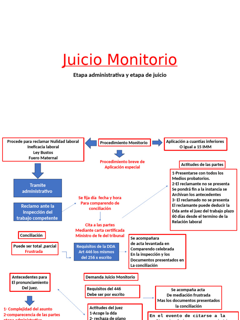 Juicio Monitorio | PDF | Ley Pública | Justicia