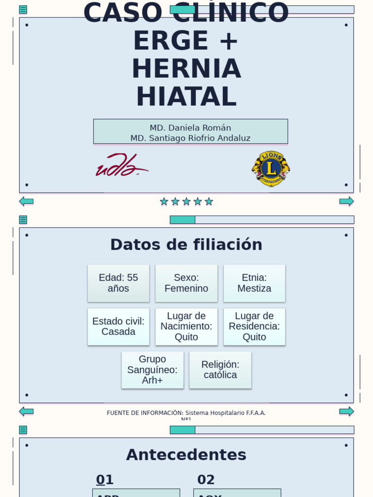 ERGE y Hernia Hiatal: Caso Clínico | PDF | La enfermedad por reflujo ...