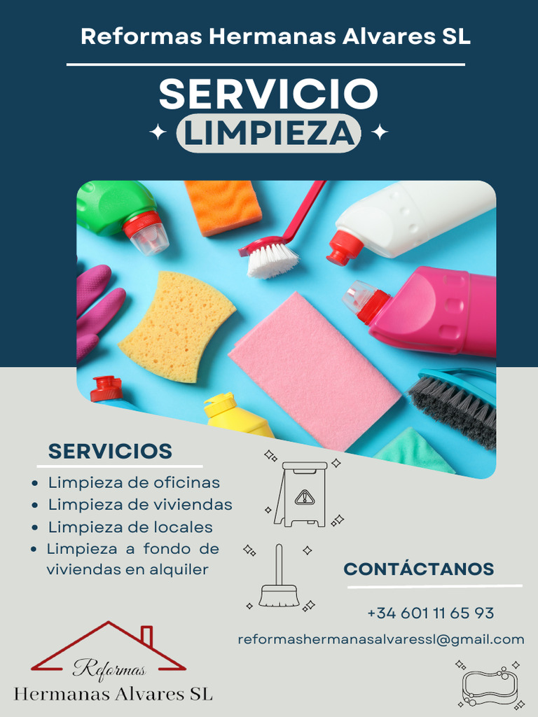 Flyer Servicio de Limpieza | PDF