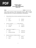 Soalan BM Bahasa Melayu Pemahaman Tahun 3