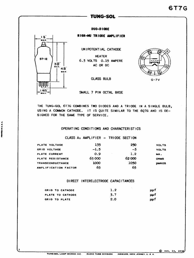 6T7G | PDF