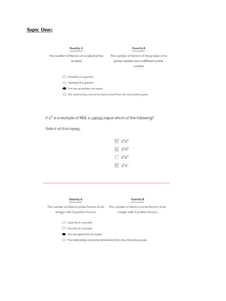 GRE MATH TRICK QS (AutoRecovered) | PDF