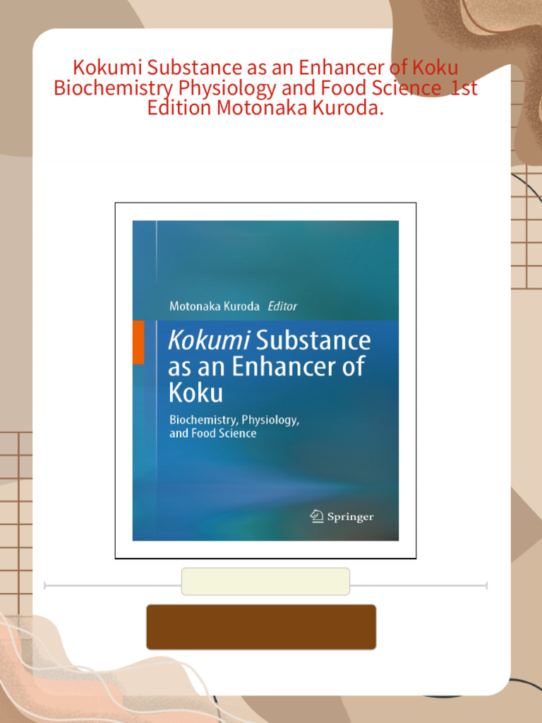 102419 | PDF | Taste | Umami