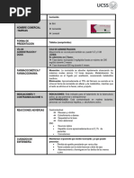 Usos y Efectos del Tentramitrozón | PDF | Asma | Inflamación