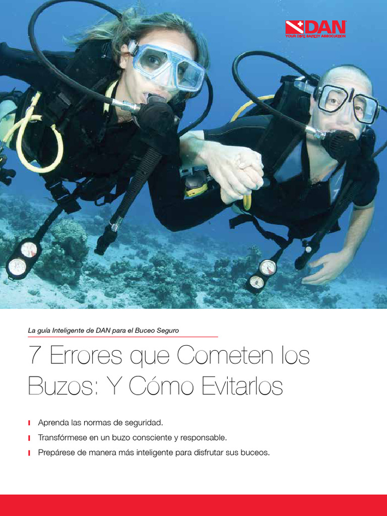 7 Errores Comunes en Buceo Seguro | PDF | Buceo bajo el agua