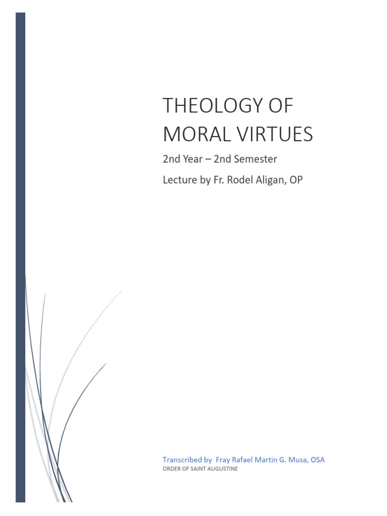 Moral Virtues Notes | PDF | Prudence | Chastity