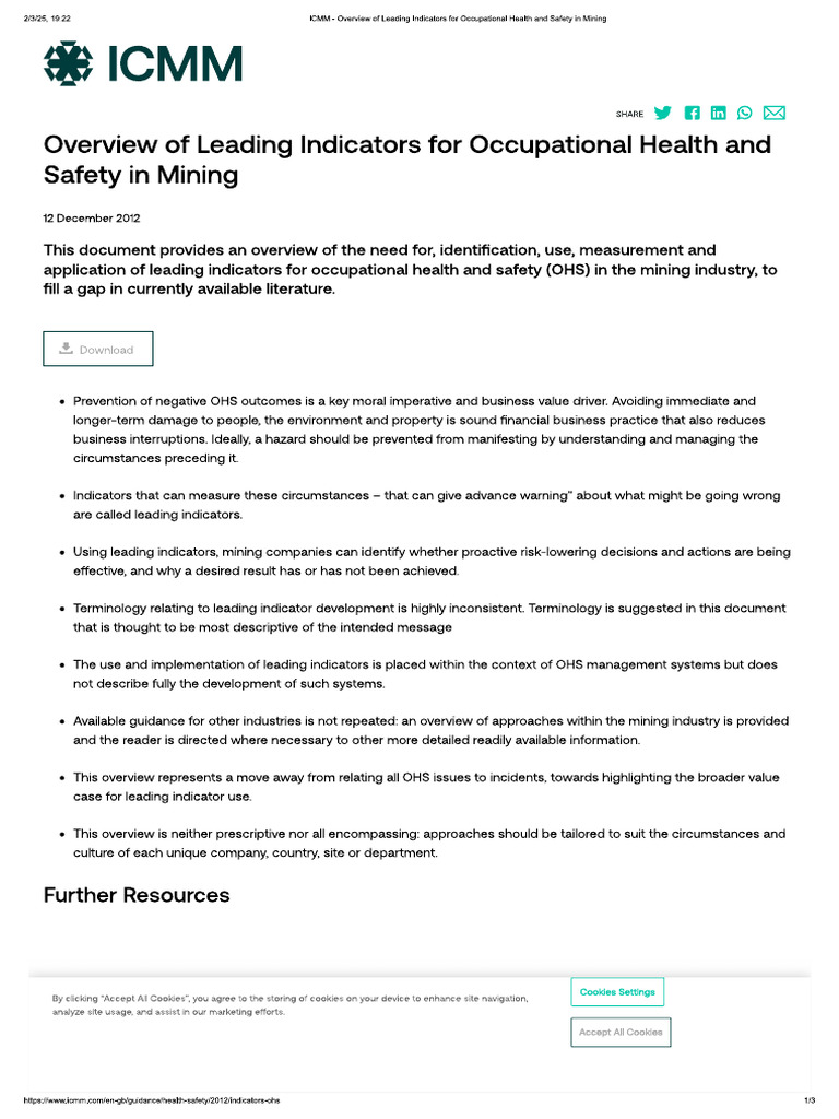 Overview Of Leading Indicators Pdf