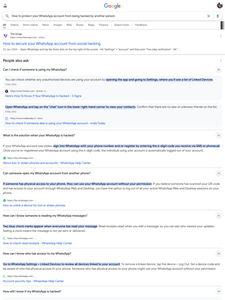 WhatsApp Account Solution | PDF | Android (Operating System) | Cyberspace
