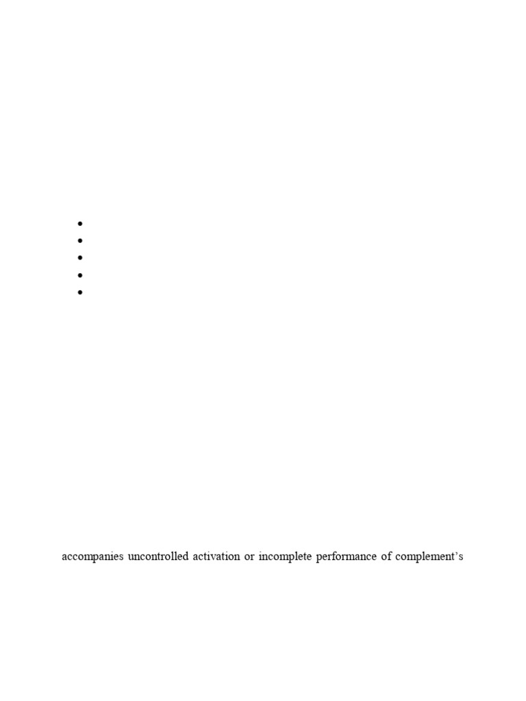 Lecture 11 Text200323121203035959 | PDF | Complement System | Immune System