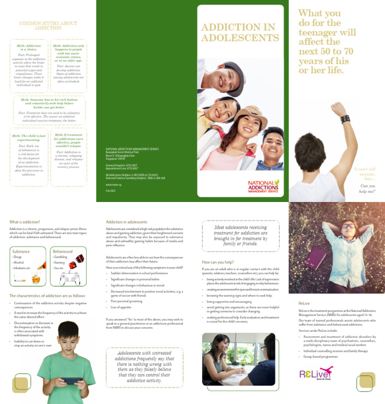 Addiction in Adolescents | PDF | Substance Abuse | Adolescence
