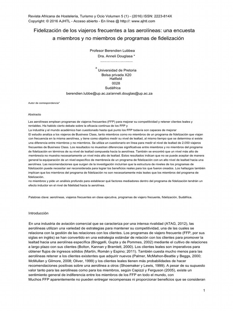 Lubbe Airline 2016 | PDF | Muestreo (Estadísticas) | Análisis de variación