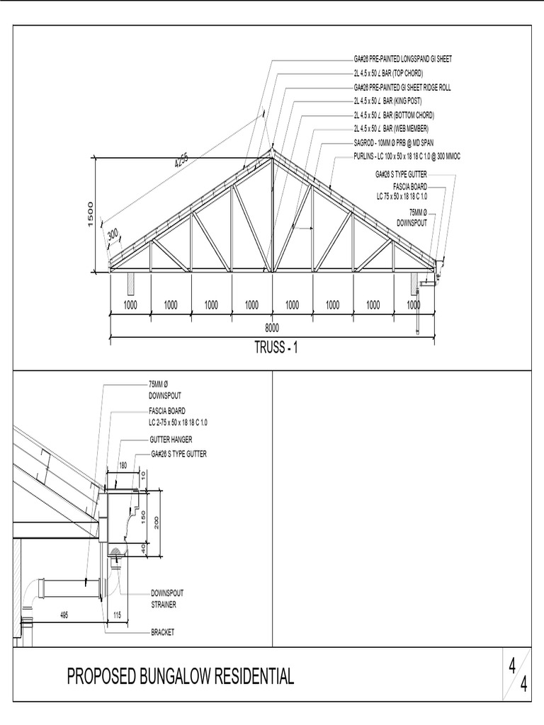 GA#26 Pre-Painted GI Sheet Specifications | PDF | Structural Engineering