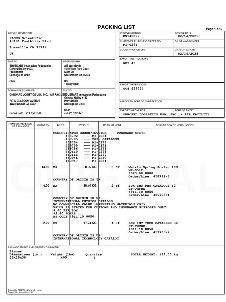PK EX1428220214202544807 | PDF | Logistics | Business Documents