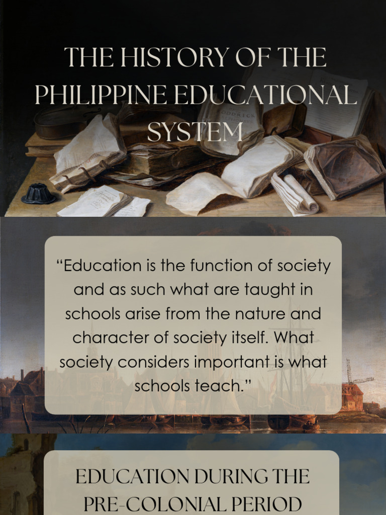 History of Philippine Education System | PDF