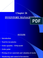 Chapter 29 Inventory Management