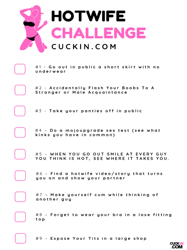 hotwife-challenge-list-pdf-human-sexuality