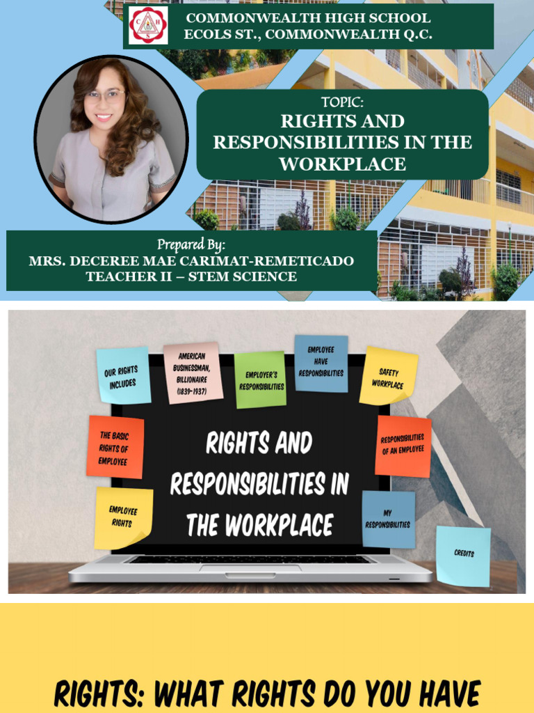 Workplace Rights and Responsibilities Guide | PDF | Labour Law ...