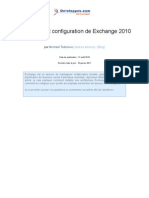 Installation Et Configuration Exchange 2010