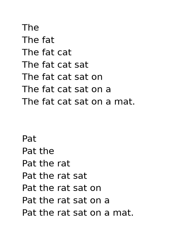 Rhyming Poems for Children | PDF