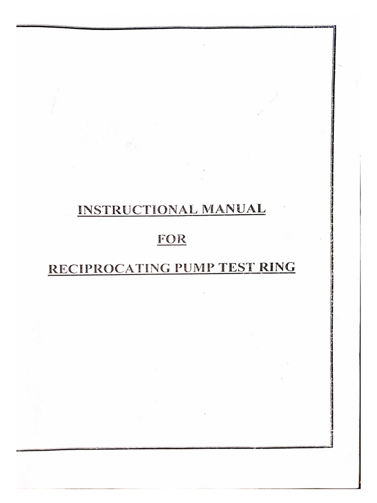 Reciprocating Pump Exp2 Pdf