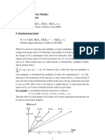 Distributed Lag Model Br Bill Notes