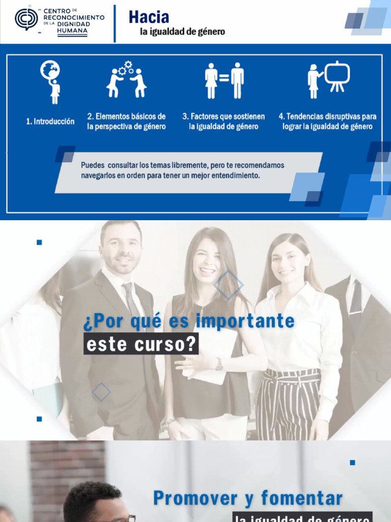 Igualdad de Género: Un Camino Hacia la Equidad | PDF