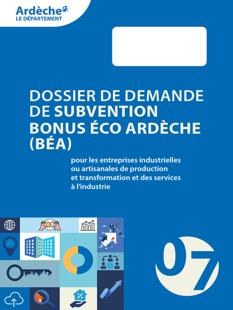 Demande de Subvention Bonus Éco Ardèche | PDF | Bourse (Argent) | Business