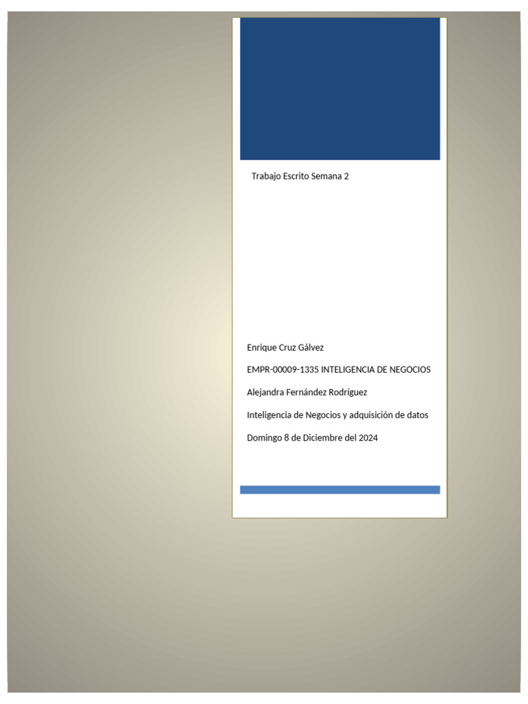 Inteligencia de Negocios y AI en Empresas | PDF | Inteligencia ...
