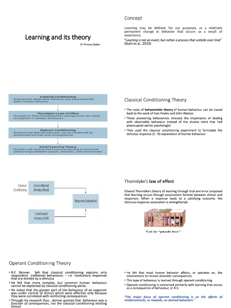 Learning Ob | PDF