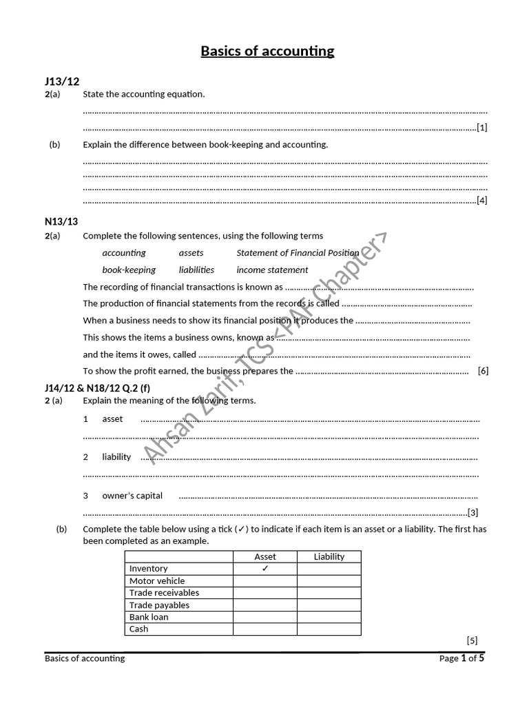 Basics of Accounting | PDF | Debits And Credits | Economies