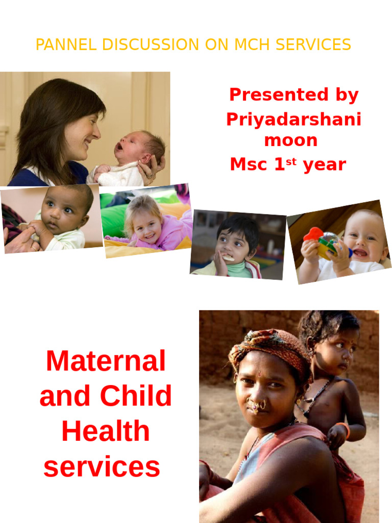 Maternal and Child Health Services Overview | PDF | Maternal Death ...