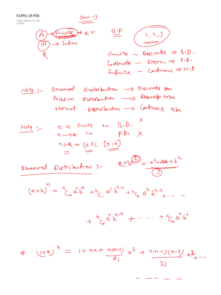 Probability Distribution Questions | PDF | Probability Theory | Mathematics