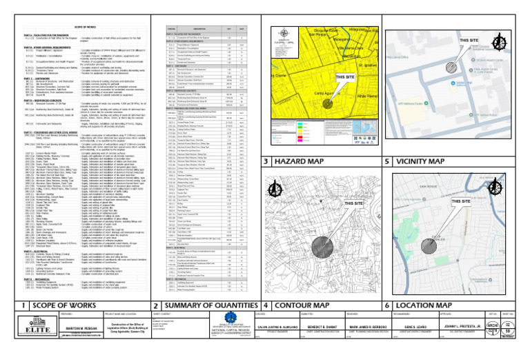 Vicinity Map 5 Hazard Map 3: This Site | PDF