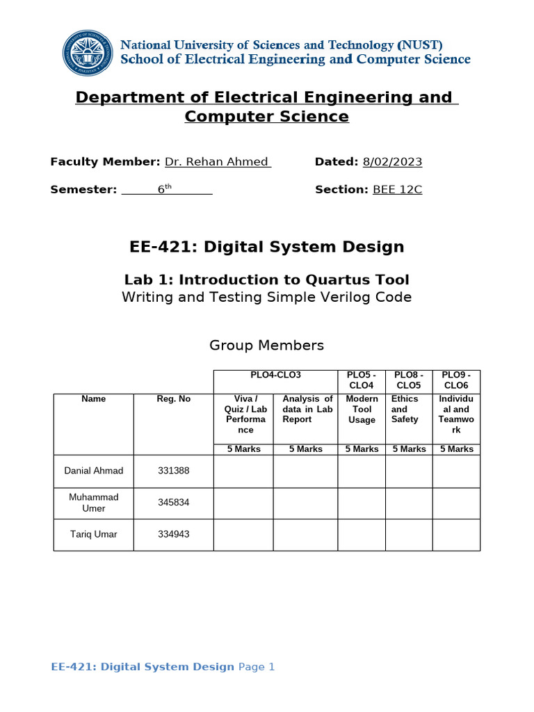 Report | PDF | Field Programmable Gate Array | Digital Electronics