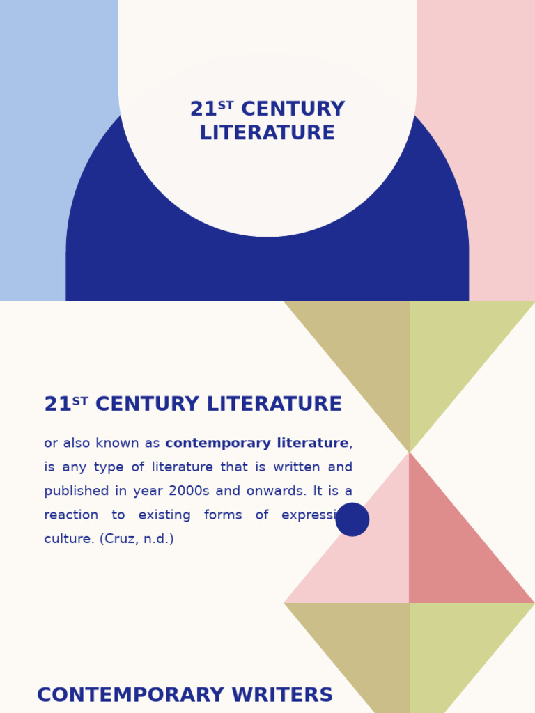 Overview of 21st Century Literature | PDF | Fantasy | Speculative Fiction